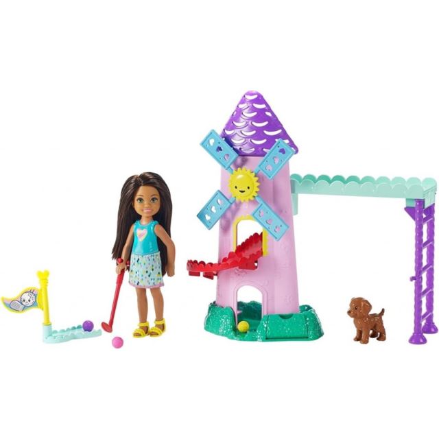 Mattel Barbie Chelsea a minigolf, FRL85