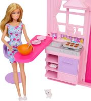 Mattel Barbie® Víkendový domček s bábikou, JMD28 (4)