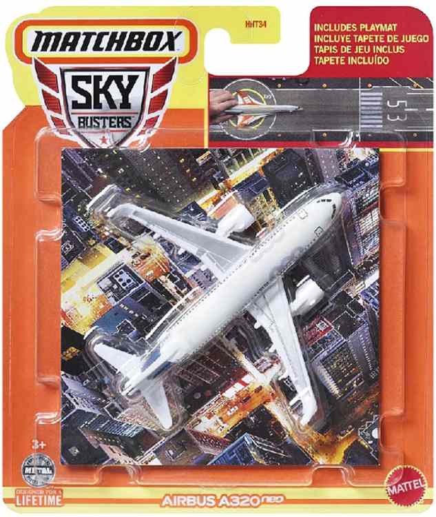 Levně Mattel matchbox® skybusters airbus a320 neo, hvm46