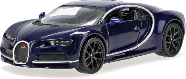 Bburago Bugatti Chiron Blue 1:32