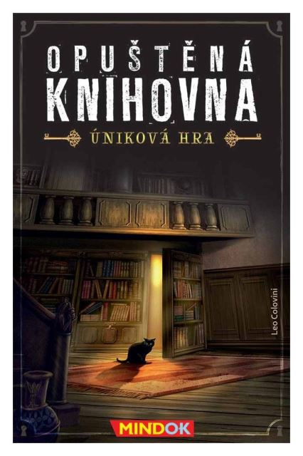 Mindok Opuštěná knihovna úniková hra
