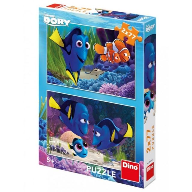 Dino Puzzle WD Dory se našla 2x77d.
