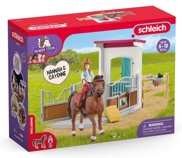 Schleich 42710 Stajňa pre kone Hannah & Cayenne