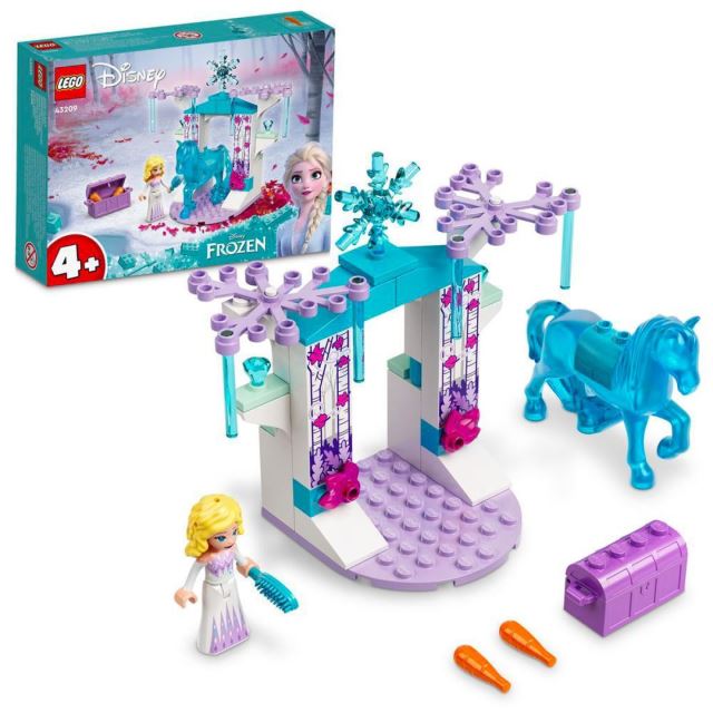 LEGO® Disney 43209 Ľadová stajňa Elsy a Nokka