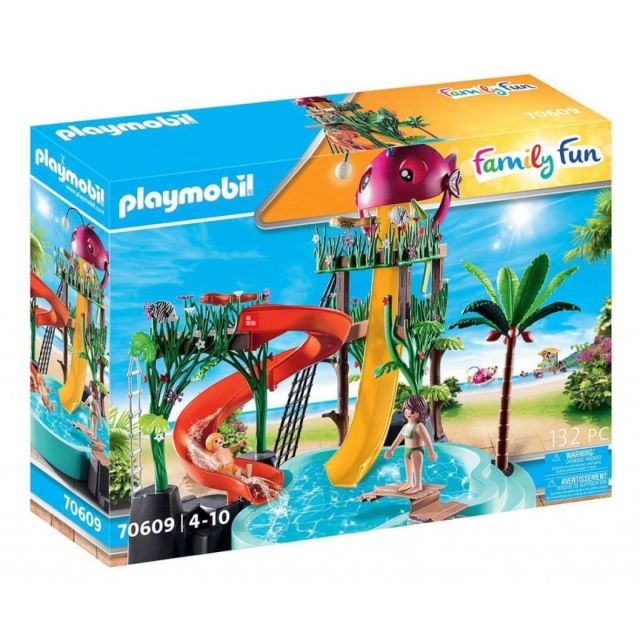 Playmobil 70609 Aquapark se skluzavkami