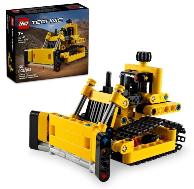 LEGO® TECHNIC 42163 Výkonný buldozér
