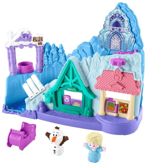 Fisher Price Little People Frozen Dobrodružství na saních, Mattel HWB34