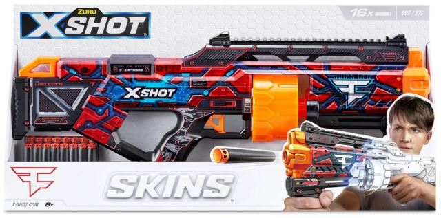 ZURU X-SHOT Skins Last Stand Faze Clan