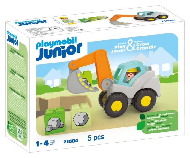 Playmobil 71684 JUNIOR: Lyžicový bager