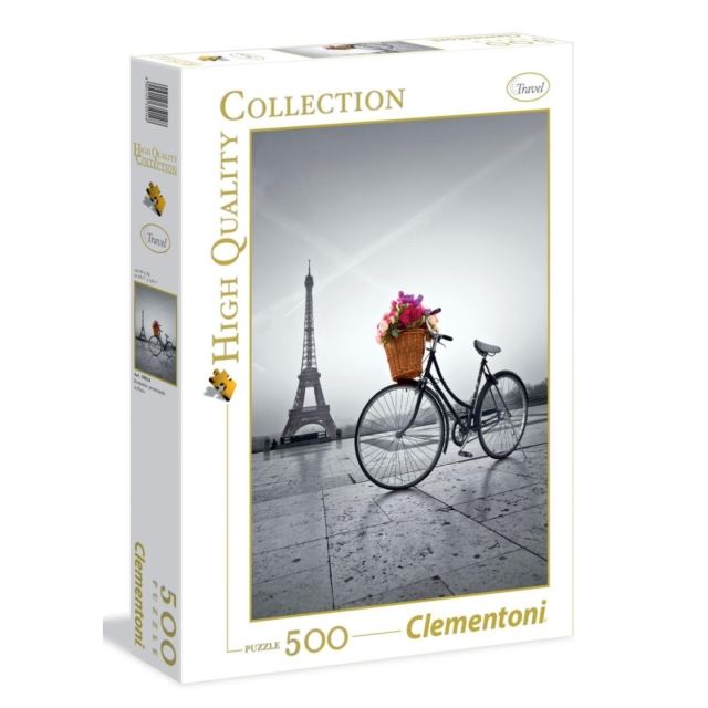 Clementoni 35014 Puzzle Romantická prechádzka Parížom 500 dielikov