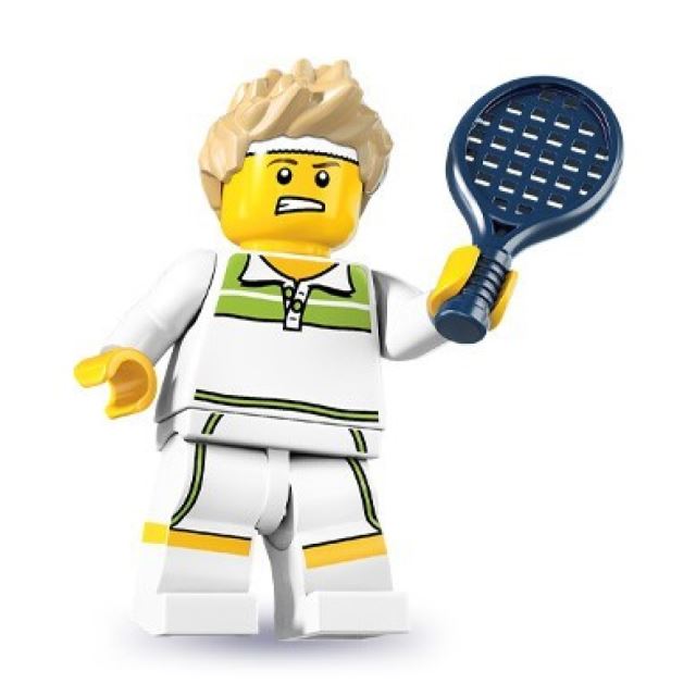 LEGO 8831 Minifigurka Tenista