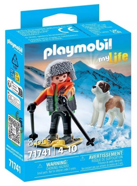 Playmobil 71741 Turista s bernardýnem
