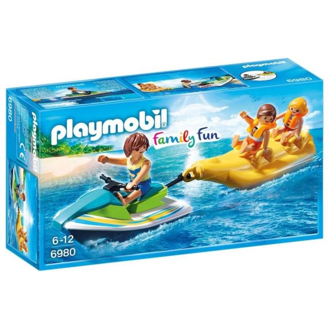 Playmobil 6980 Vodní skútr s banánovým člunem