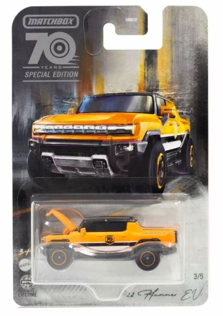 Mattel Matchbox™ Angličák 70. výročí 2022 HUMMER EV