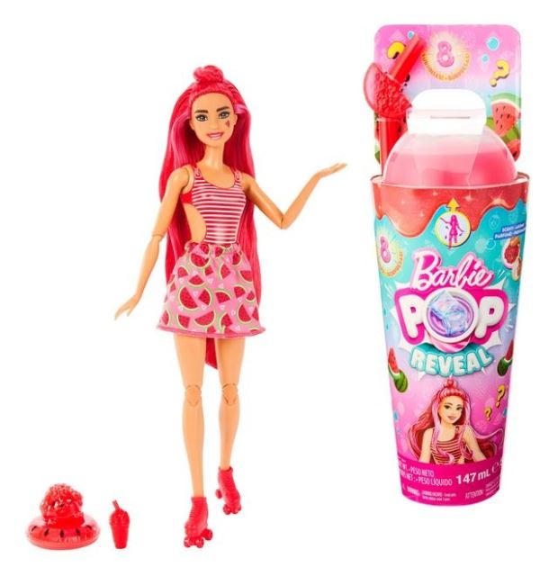 Mattel Barbie® Pop Reveal™ Šťavnaté ovoce - Melounová tříšt