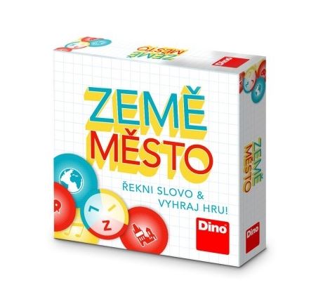 Dino Země Město společenská hra v krabičce