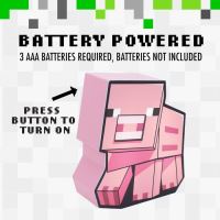 LED Minecraft Box světlo Prase (4)