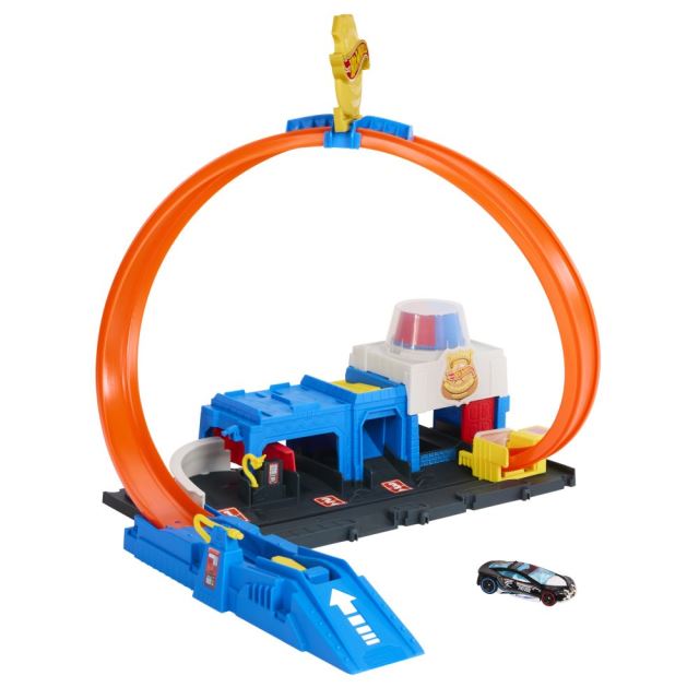 Mattel Hot Wheels® CITY Super Policejní Stanice, JBM71