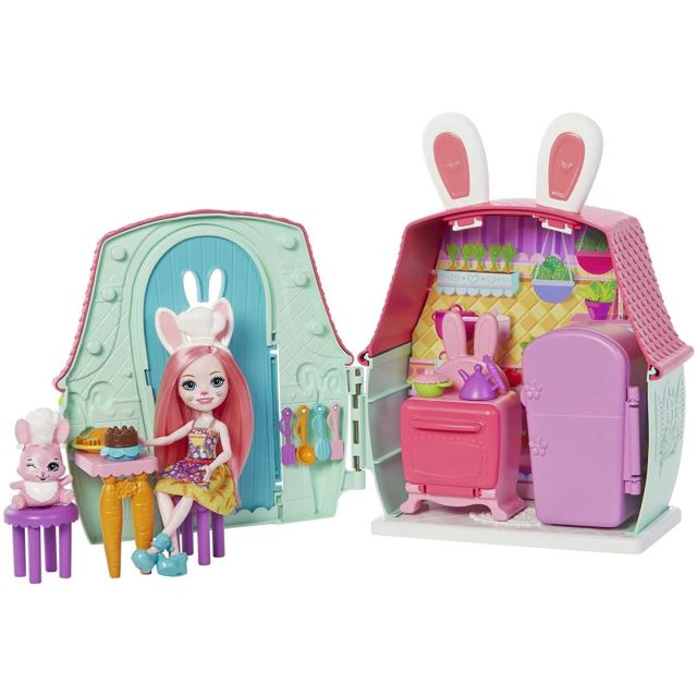 ENCHANTIMALS Domácí mazlíčci Chatka Bree Bunny, Mattel GYN60