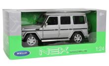 Welly Kovový model Mercedes-Benz G-Class 1:24 silver (1)