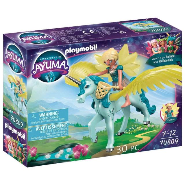 Playmobil Ayuma 70809 Crystal Fairy s jednorožcom