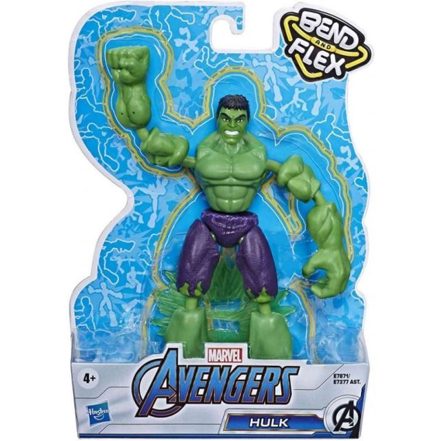 Avengers figurka Bend and Flex HULK, Hasbro E7871