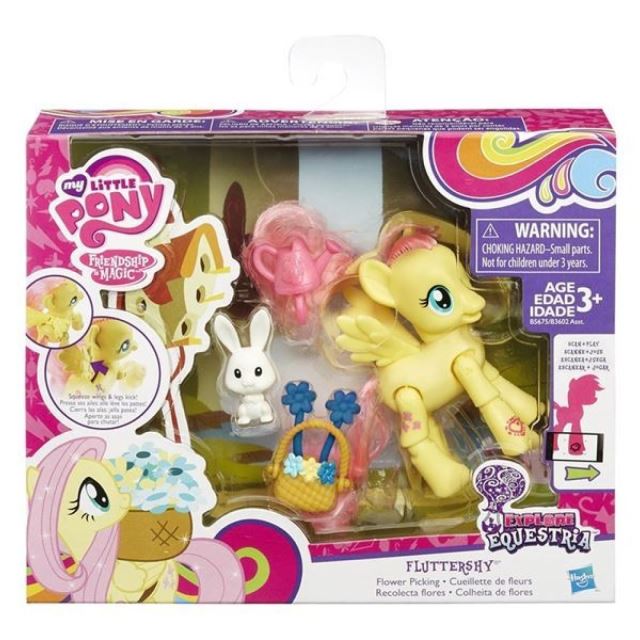 MLP My Little Pony - Poník Fluttershy s kamarádem