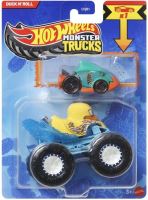 Mattel Hot Wheels Monster Trucks s angličákem DUCK N´ROLL, JCG36
