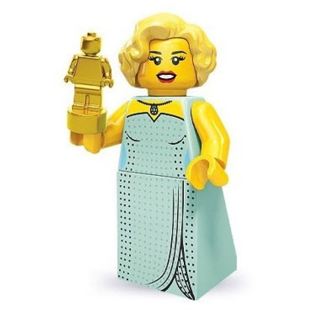 LEGO 71000 Minifigurka Hollywood Star