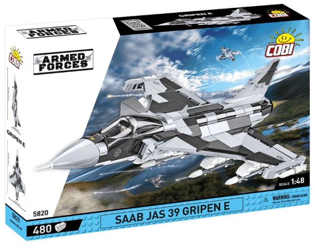 Cobi 5820 Armed Forces SAAB JAS 39 Gripen E, 1:48, 480 k