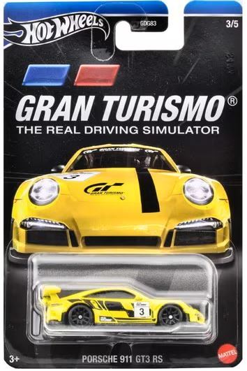 Mattel HW GRAN TURISMO Porsche 911 GT3 RS 3/5