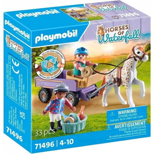 Playmobil 71496 Kočár s poníkem