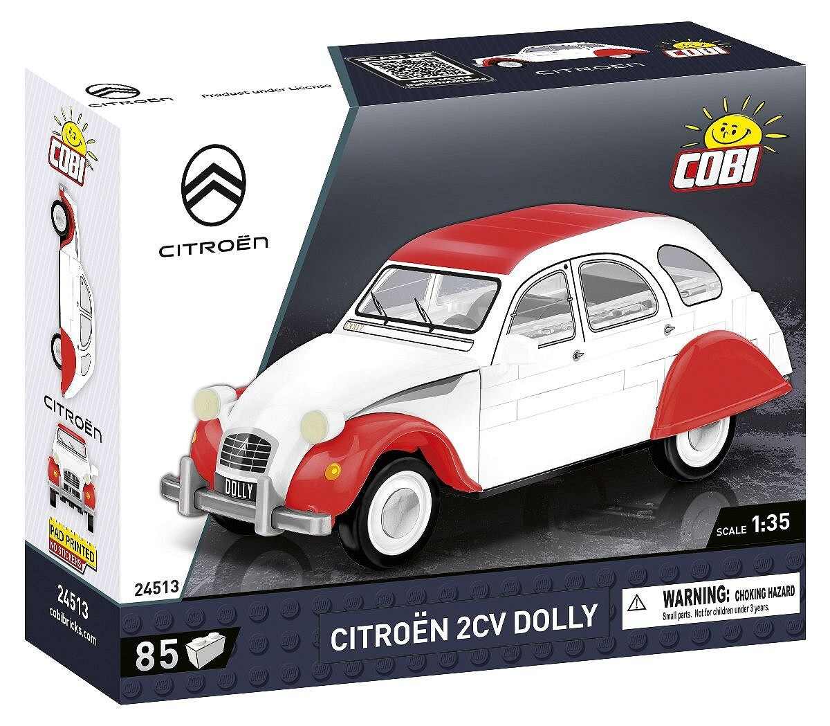 COBI 24513 Citroen 2CV Dolly, 1:35, 85 k