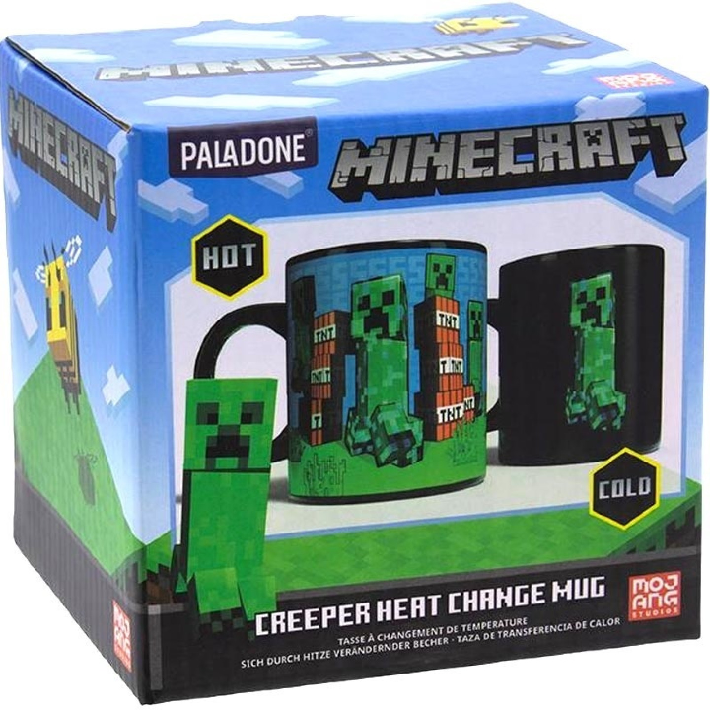 Epline hrnek minecraft creeper měnící se