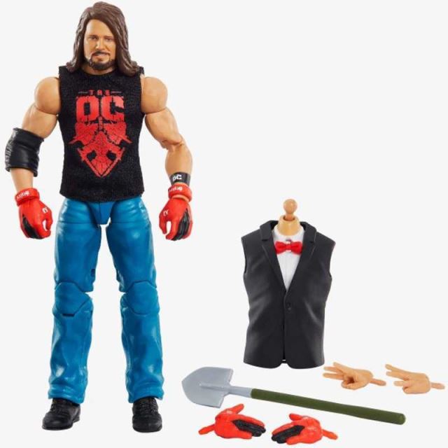 WWE WrestleMania Elite AJ STYLES 17 cm, Mattel HDD83