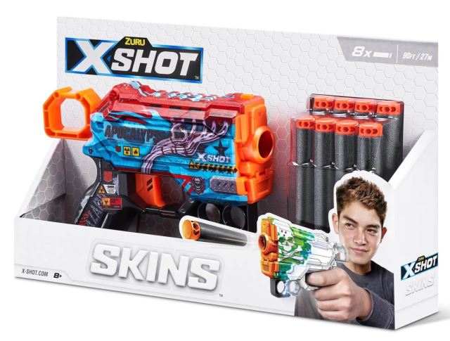 ZURU X-SHOT šípková pištoľ Skins Apocalypse