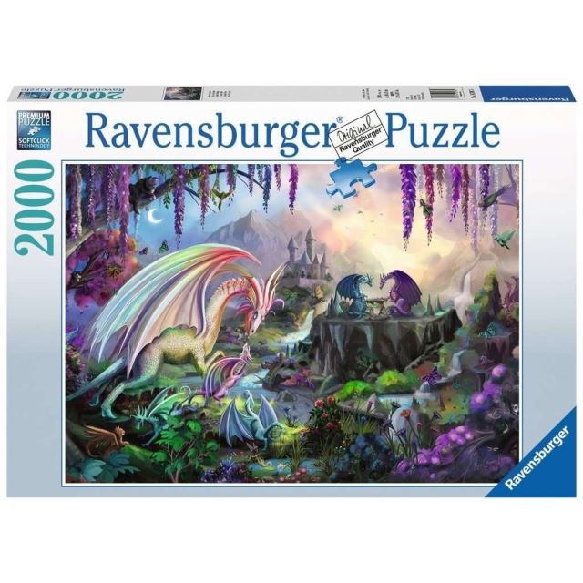 Ravensburger 16707 Puzzle Dračí údolí 2000 dílků