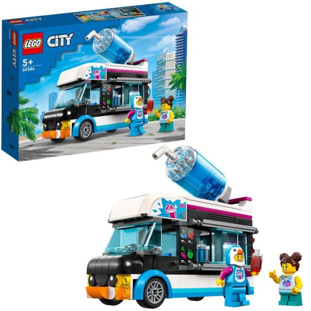 LEGO® CITY 60384 Tučniačia dodávka s ľadovou triešťou