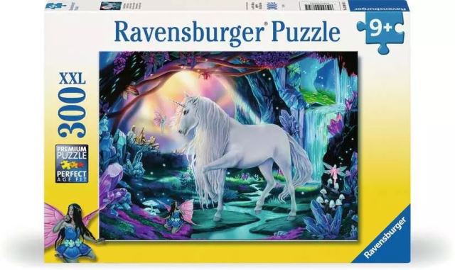 Ravensburger 00870 Puzzle Mystický jednorožec 300 dielikov
