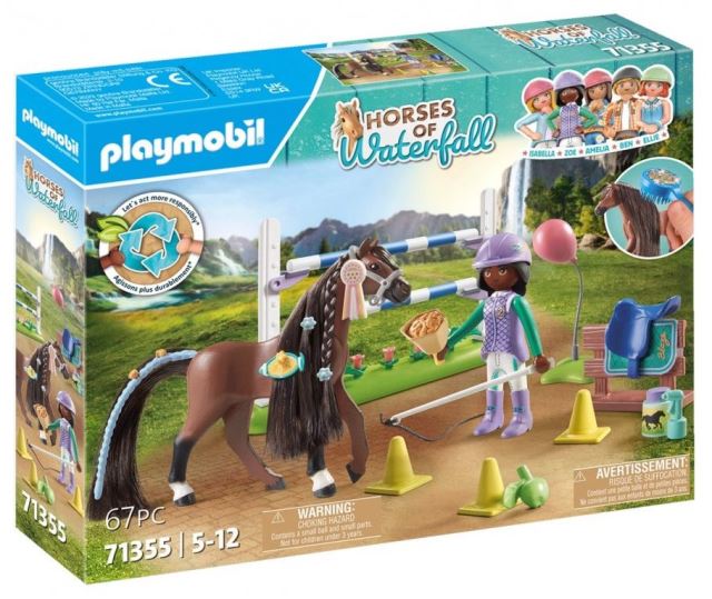 Playmobil 71355 Zoe & Blaze s prekonávaním prekážok