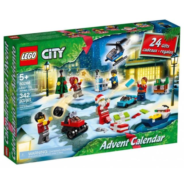 LEGO CITY 60268 Adventní kalendář