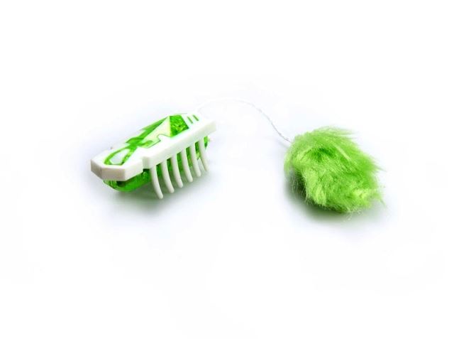 HEXBUG Nano pro kočky - bílá/zelená