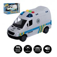Auto polícia dodávka 15cm na zotrvačník (1)