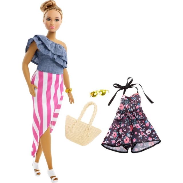 Barbie Modelka 102 s oblečky a doplňky, Mattel FRY82