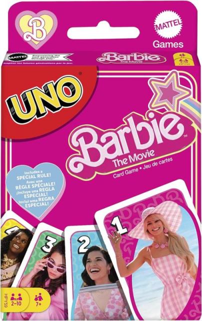 Karty UNO® Barbie™ The Movie, HPY59