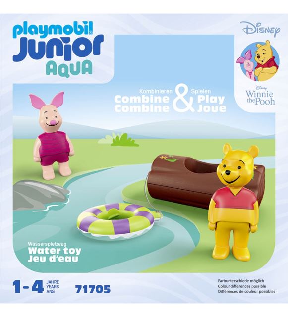 Playmobil 71705 JUNIOR & Disney: Vodné dobrodružstvo Macka Pú a Prasiatka