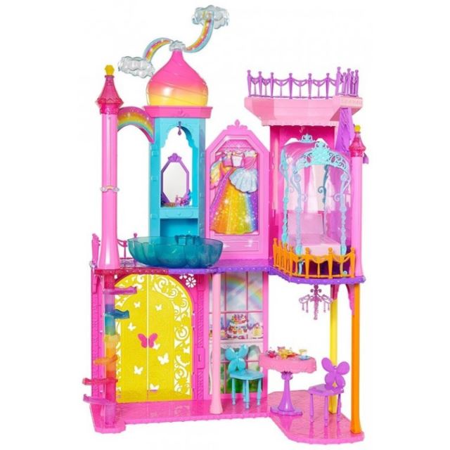 Mattel Barbie velký zámek pro princezny 95 cm, DPY39