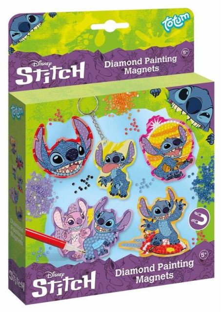 Stitch diamantové maľovanie Magnety