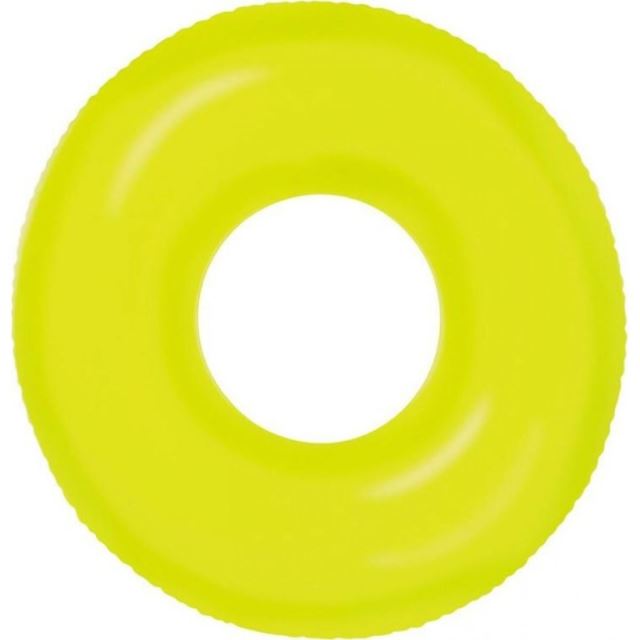 Intex 59260 Kruh plávací transparent žltý 76 cm