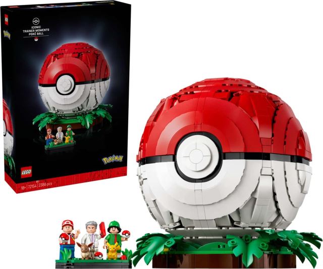 LEGO® Pokémon™ 72154 Pokébal: Kultovní Trenérské okamžiky